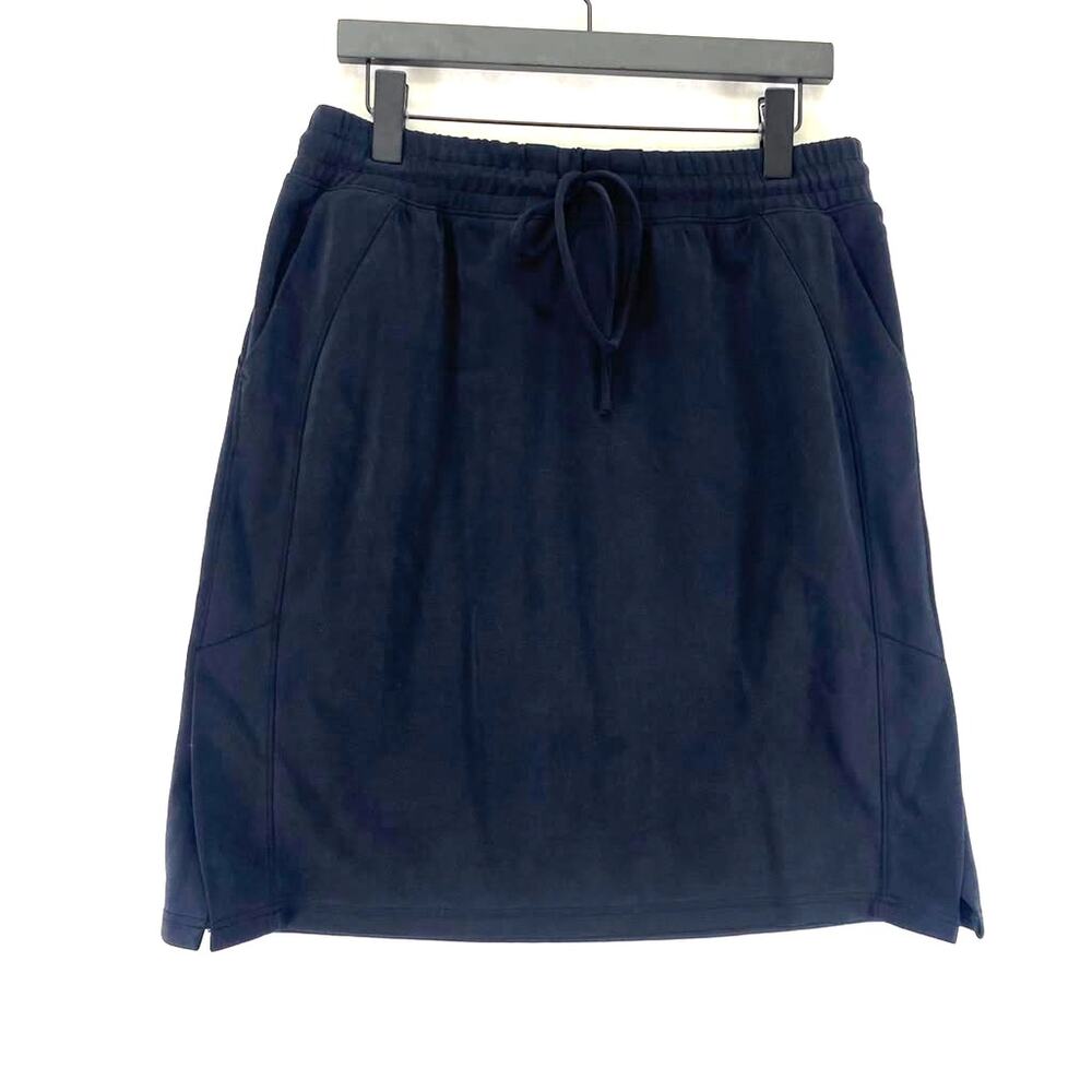 FLX Women's High-Rise Solace Navy Gray Skirt Sz L - Picture 2 of 10